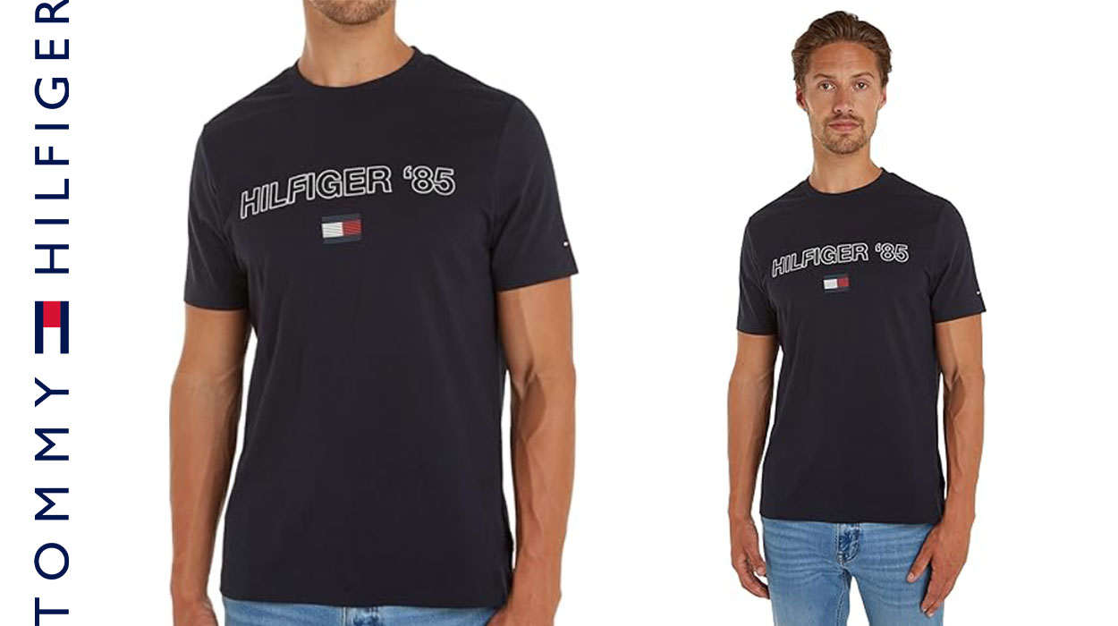 Chollo Camiseta estampada Tommy Hilfiger para hombre