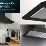 Chollo Campana extractora Cecotec Bolero Flux PM 604300 Black C