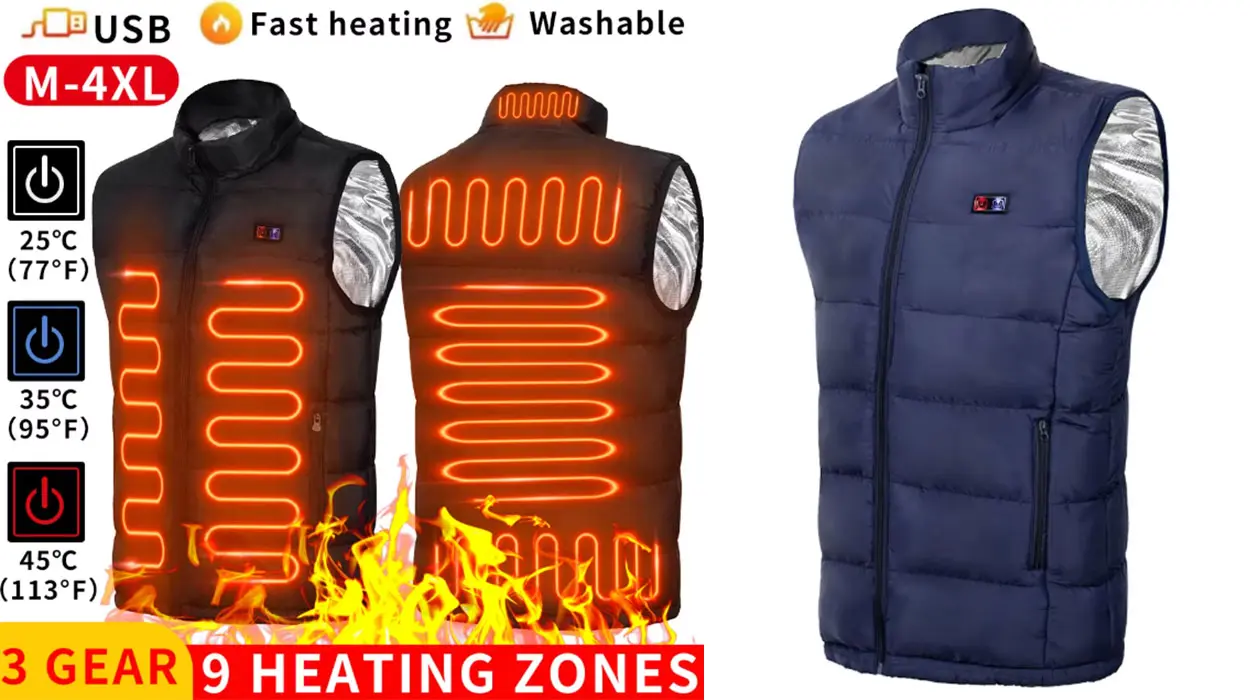 Chollo Chaleco calefactado unisex