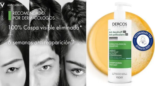 Chollo Champú anticaspa Vichy Dercos Technique de 390 ml