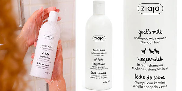 Chollo Champú Ziaja Leche de Cabra de 400 ml