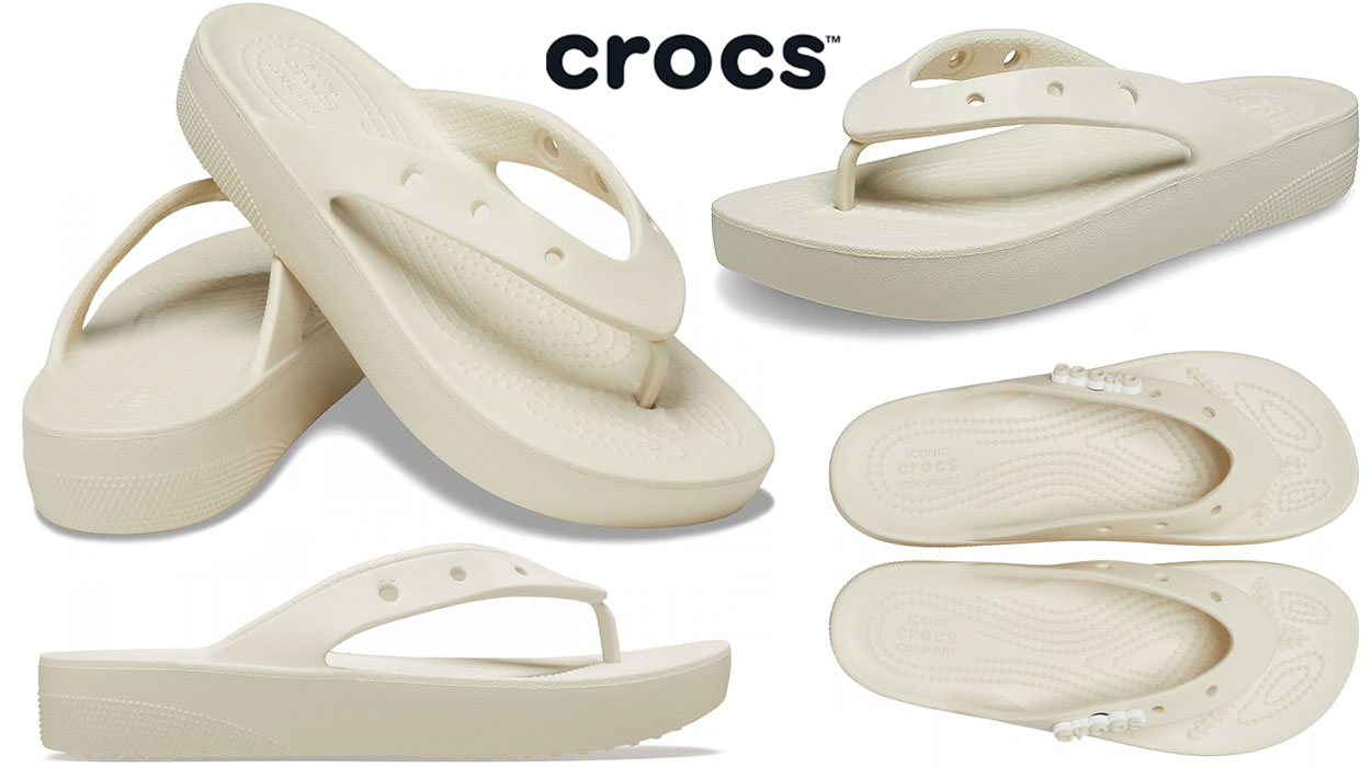 Chollo Chanclas Crocs Classic Platform W para mujer