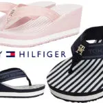 Chollo Chanclas de cuña Tommy Hilfiger para mujer en rosa o negro