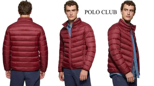 Chollo Chaqueta acolchada Polo Club Chase para hombre