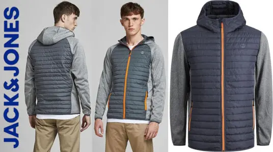 Chollo Chaqueta híbrida Jack & Jones para hombre