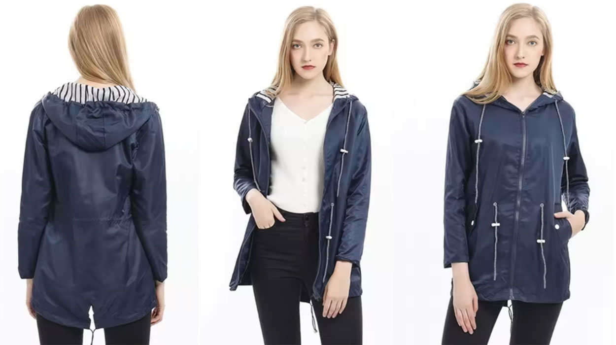 Chollo Chaqueta impermeable para mujer