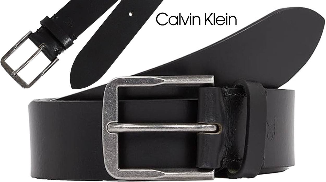 Cinturón reversible de piel Calvin Klein para hombre
