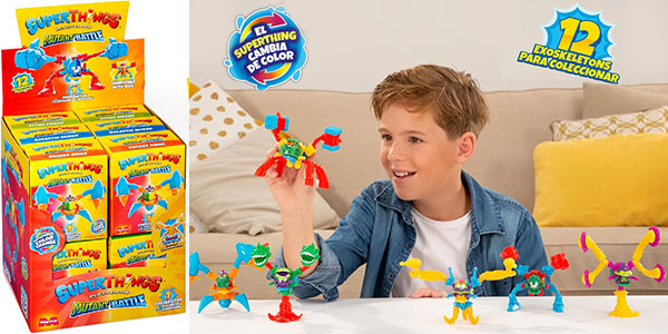 Chollo Colección completa Superthings Mutant Battle con 12 Exoskeletons