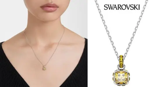 Colgante Swarovski Birthstone para mujer