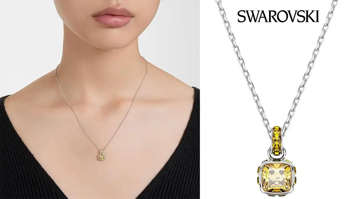 Colgante Swarovski Birthstone para mujer