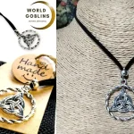 Collar de plata Nudo de Bruja de World Goblins