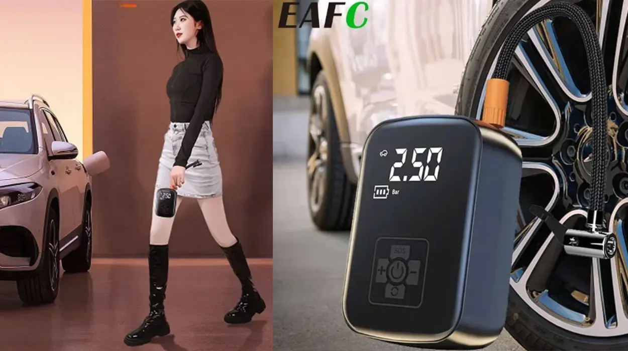 Chollo Compresor de aire portátil EAFC 150 PSI
