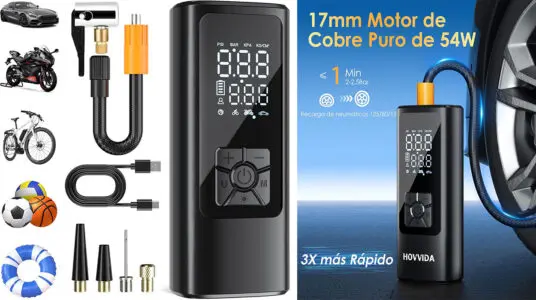 Chollo Compresor de aire portátil Hovvida de 150 psi