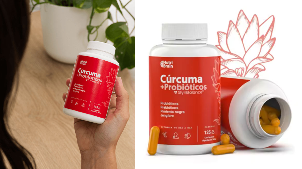 Chollo Cúrcuma Nutribrain +Probióticos