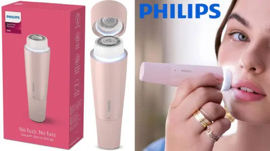 Chollo Depiladora facial Philips Serie 5000