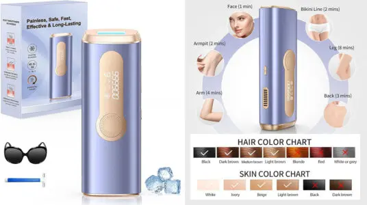 Chollo Depiladora láser IPL Haarlosy con refrigeración