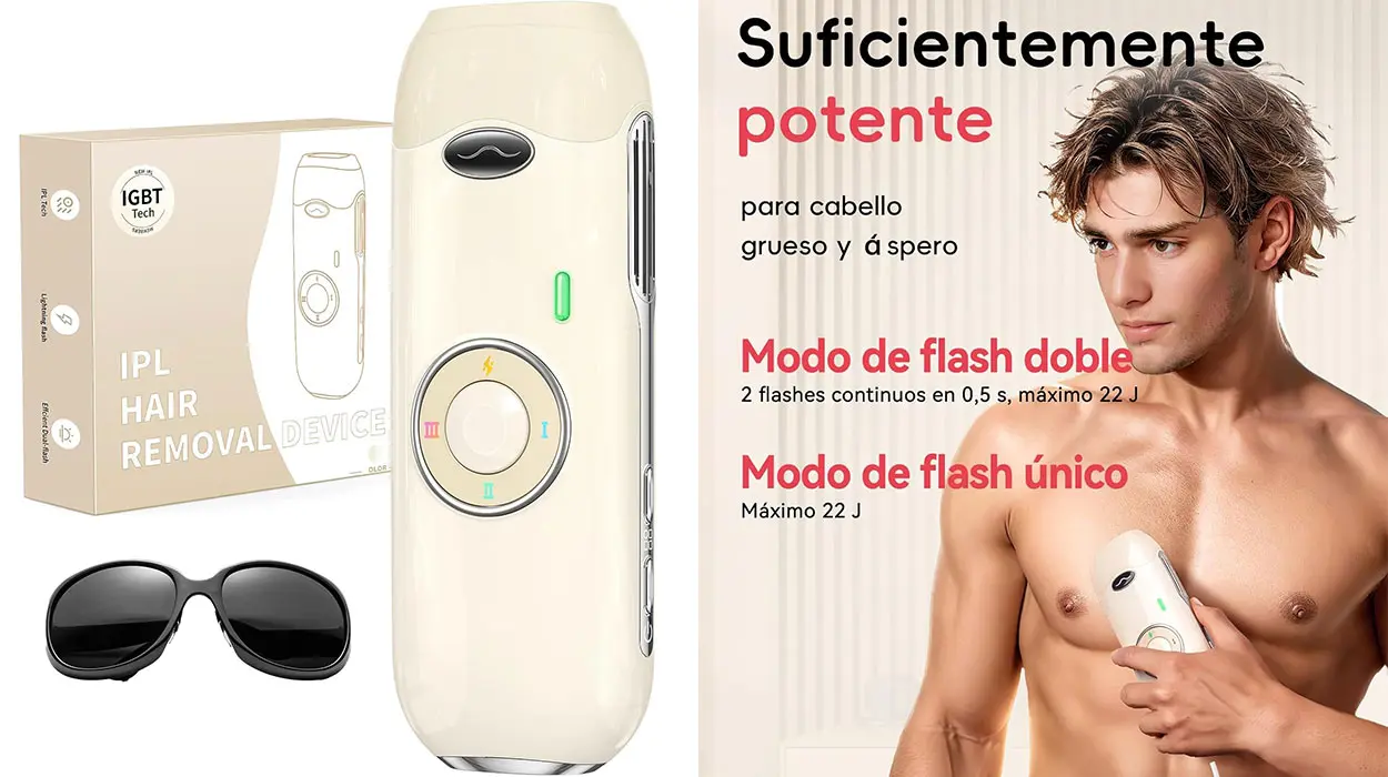 Chollo Depiladora láser IPL Haarlosy