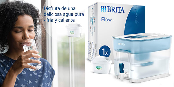 Pack Depósito de agua Flow + filtro Maxtra Pro Brita · Brita · El Corte  Inglés