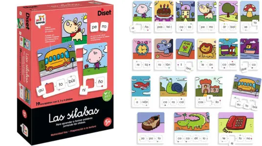 Chollo Juego educativo Las Sílabas de Diset