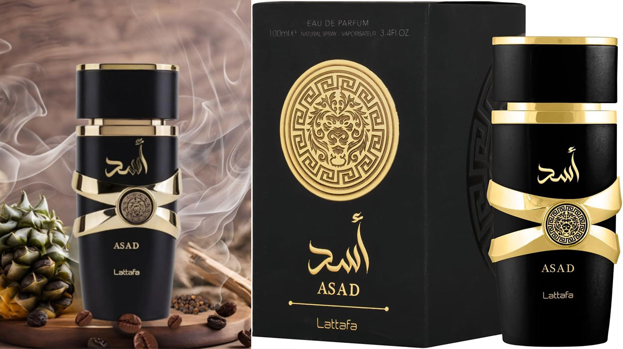 Chollo Eau de parfum Asad Lattafa para hombre de 100 ml