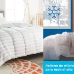 Chollo Edredón nórdico de microfibra Linenspa