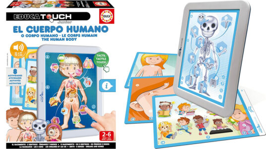 Chollo Juego educativo electrónico EducaTouch El Cuerpo Humano