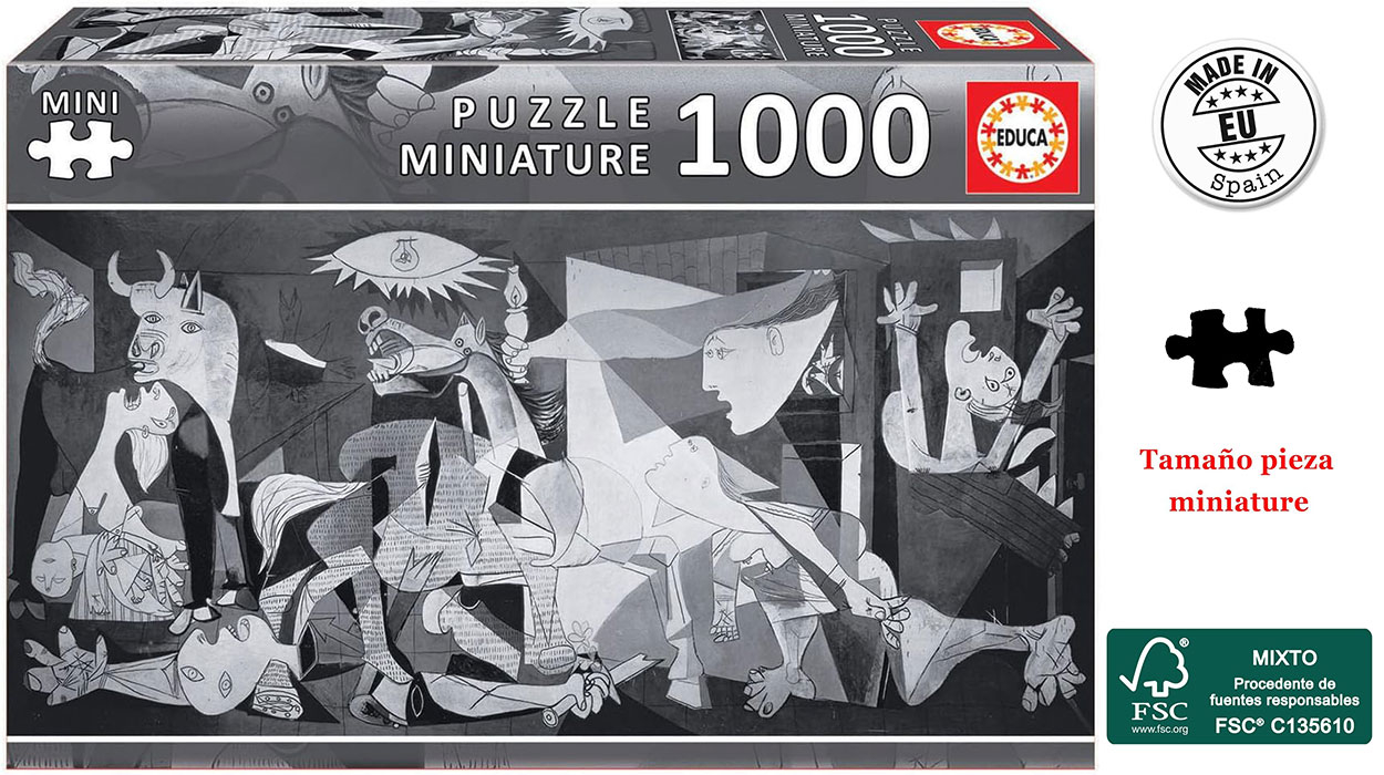 Chollo Puzzle Miniature Educa Guernica de 1.000 piezas