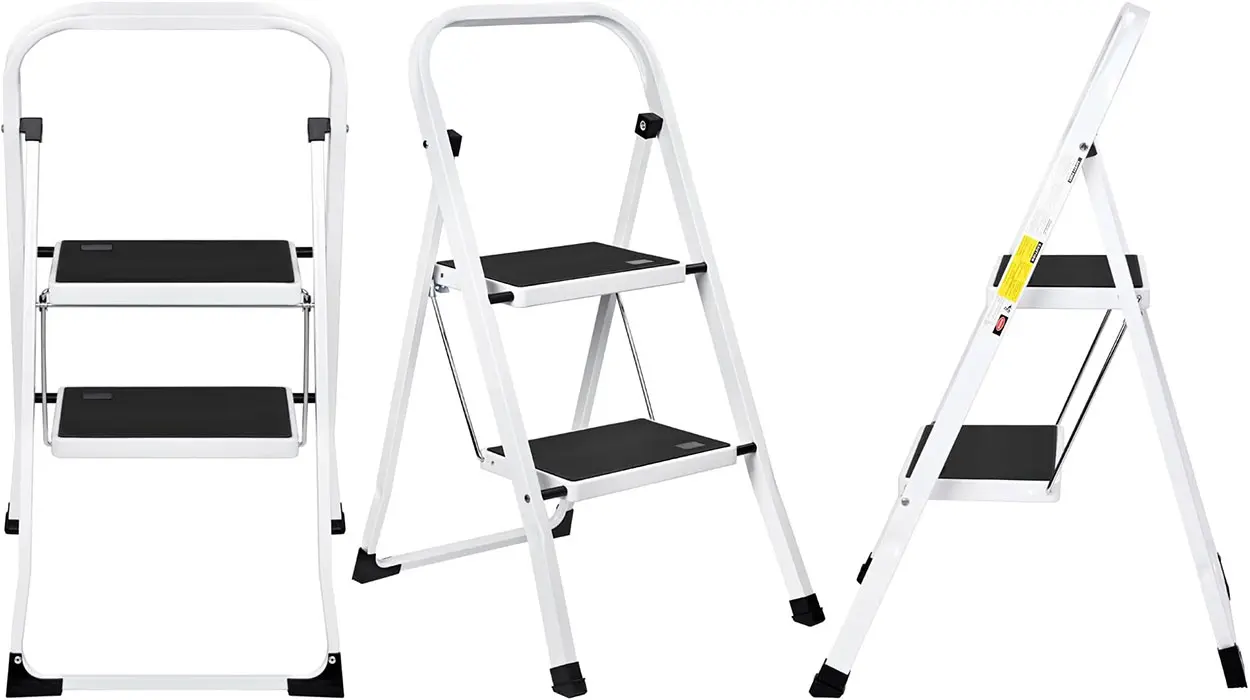 Chollo Escalera plegable T-LoVendo de 2 peldaños