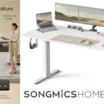 Chollo Escritorio Eléctrico Regulable Songmics
