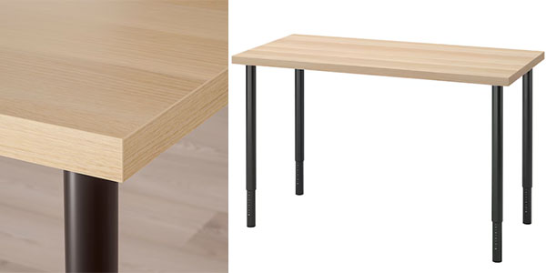 Chollo Mesa de escritorio Ikea Lagkapten / Olov
