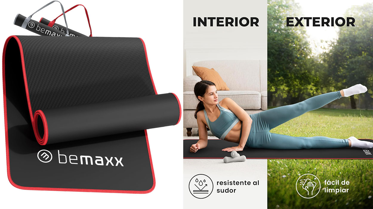 Chollo Esterilla de fitness BeMaxx