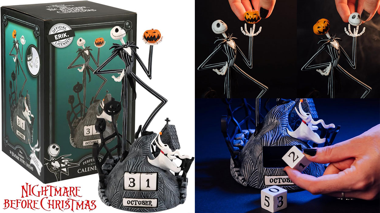 Chollo Calendario Perpetuo 3D de Jack Skellington