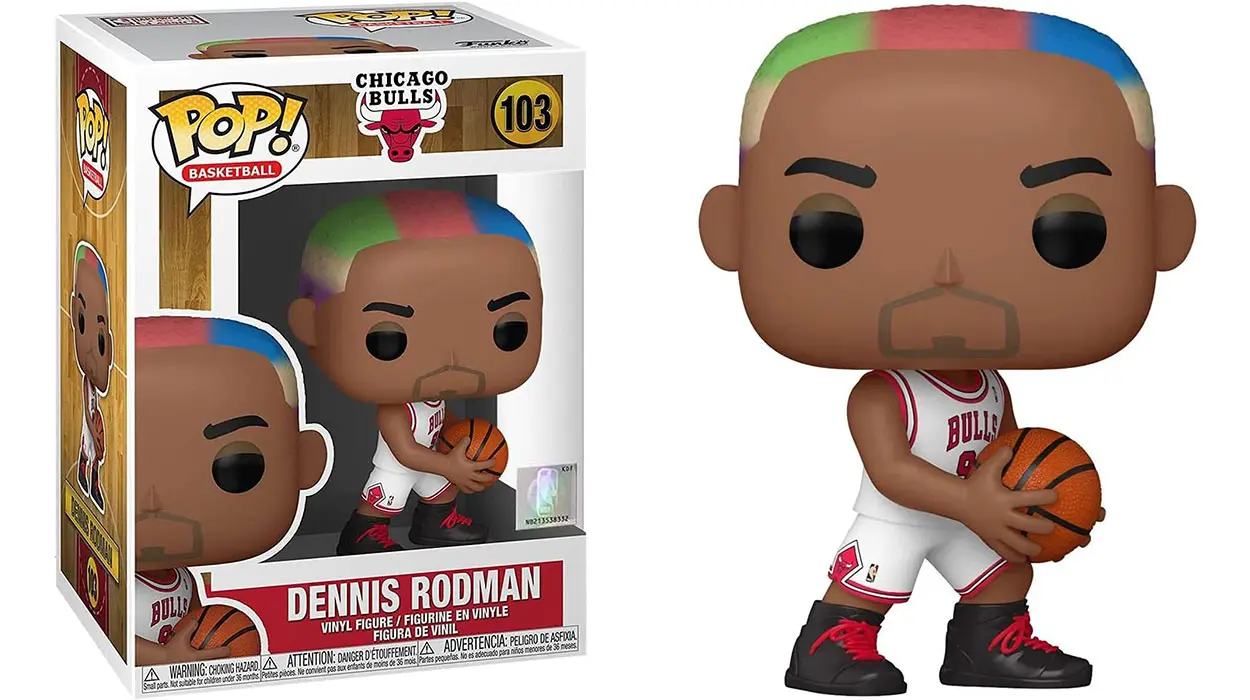 Chollo Funko NBA Dennis Rodman de Chicago Bulls