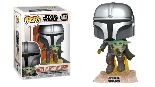 Chollo Flash: Funko Pop The Mandalorian With The Child Star Wars 402 por sólo 11,30€ con cupón (-29%)