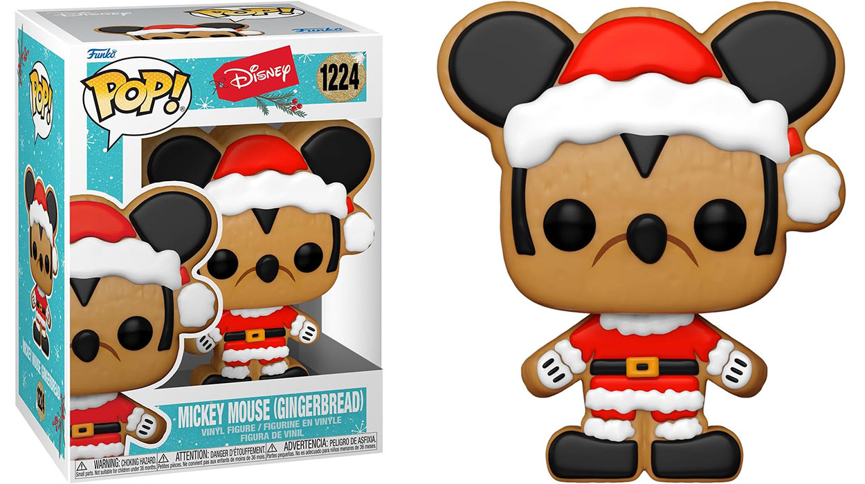 Chollo Funko Santa Mickey Mouse - Galleta de Jengibre