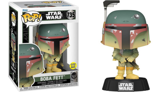 Chollo Funko Boba Fett de Star Wars que brilla en la oscuridad