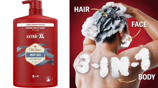 Chollo Gel Old Spice Deep Sea 3 en 1 para hombres de 2.000 ml
