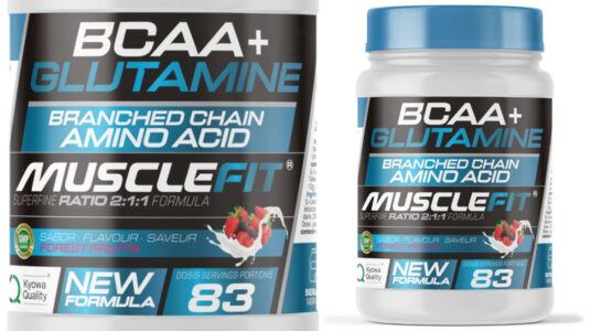 Chollo Suplemento Glutamina + BCAA's de MuscleFit