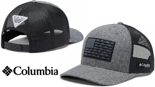 Chollo Gorra de malla Columbia PFG Fish Flag