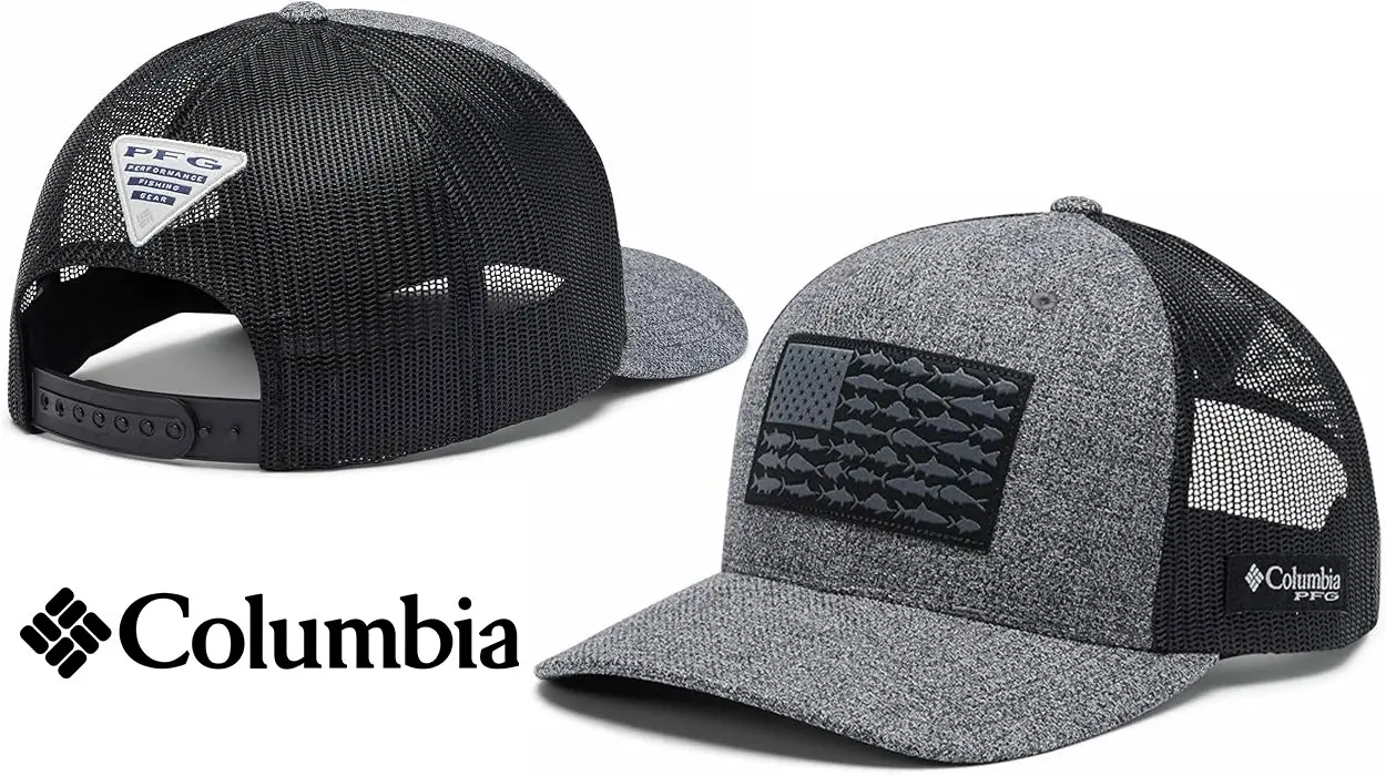 Chollo Gorra de malla Columbia PFG Fish Flag