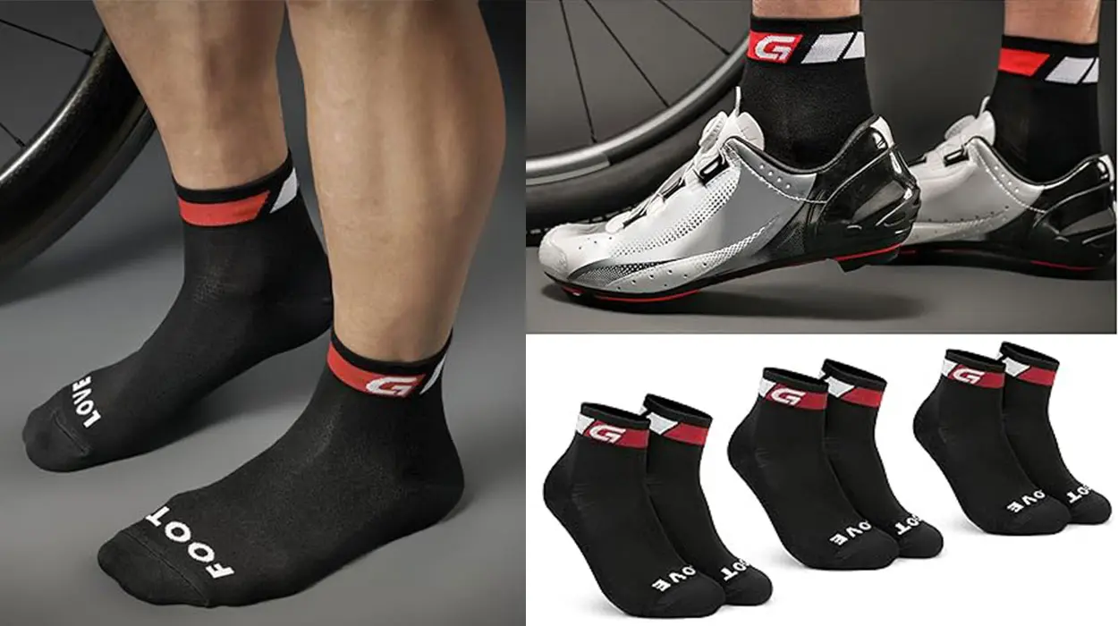 Chollo Pack x3 Calcetines de ciclismo GripGrab