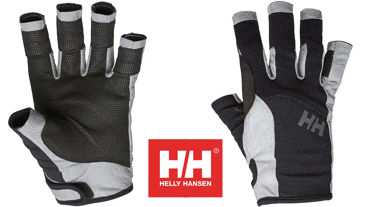 Chollo Guantes recortados de piel Helly Hansen 