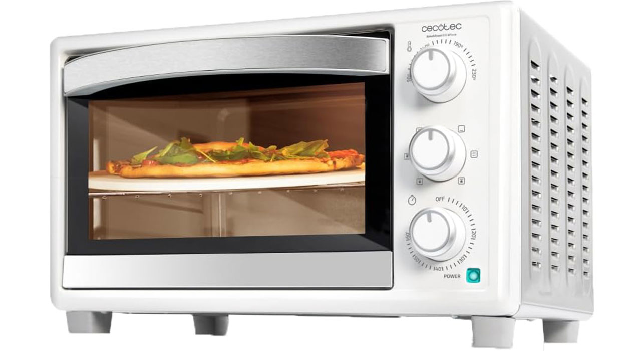 Chollo Horno de sobremesa Cecotec Bake&Toast 2600 White 4Pizza
