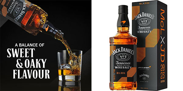 Chollo Jack Daniel's Tennessee Whiskey Edición McLaren