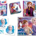 Chollo Juego educativo Frozen Edukit 4 en 1 con 2 puzles