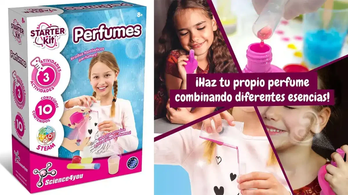 Juego educativo Starter Kit Perfumes de Science4you