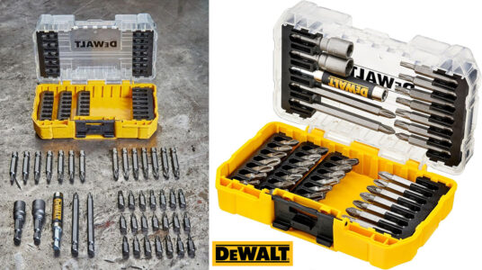 Chollo Juego de puntas de destornillador Dewalt de 40 piezas