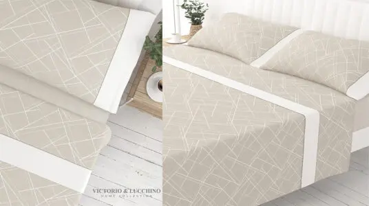 Juego de sábanas estampadas Victorio & Lucchino de 150 cm