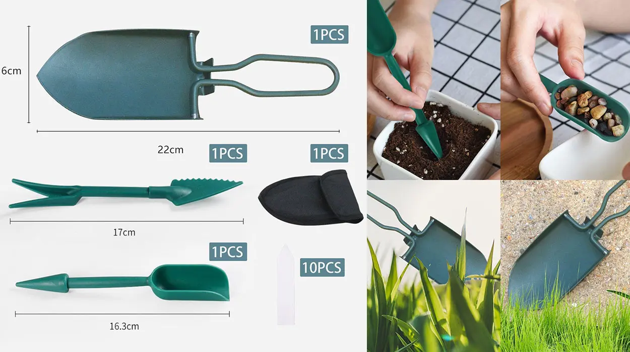 Chollo Kit de inicio de jardinería de 14 piezas