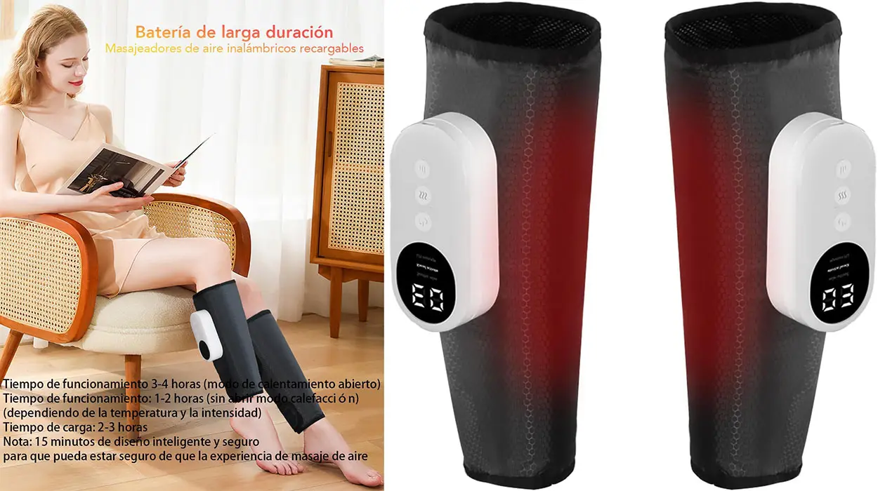 Chollo Masajeador de pantorrillas Laoben con calefacción